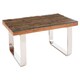 image 1 of Interiors by Premier Natural U Shaped Base Coffee Table Brown