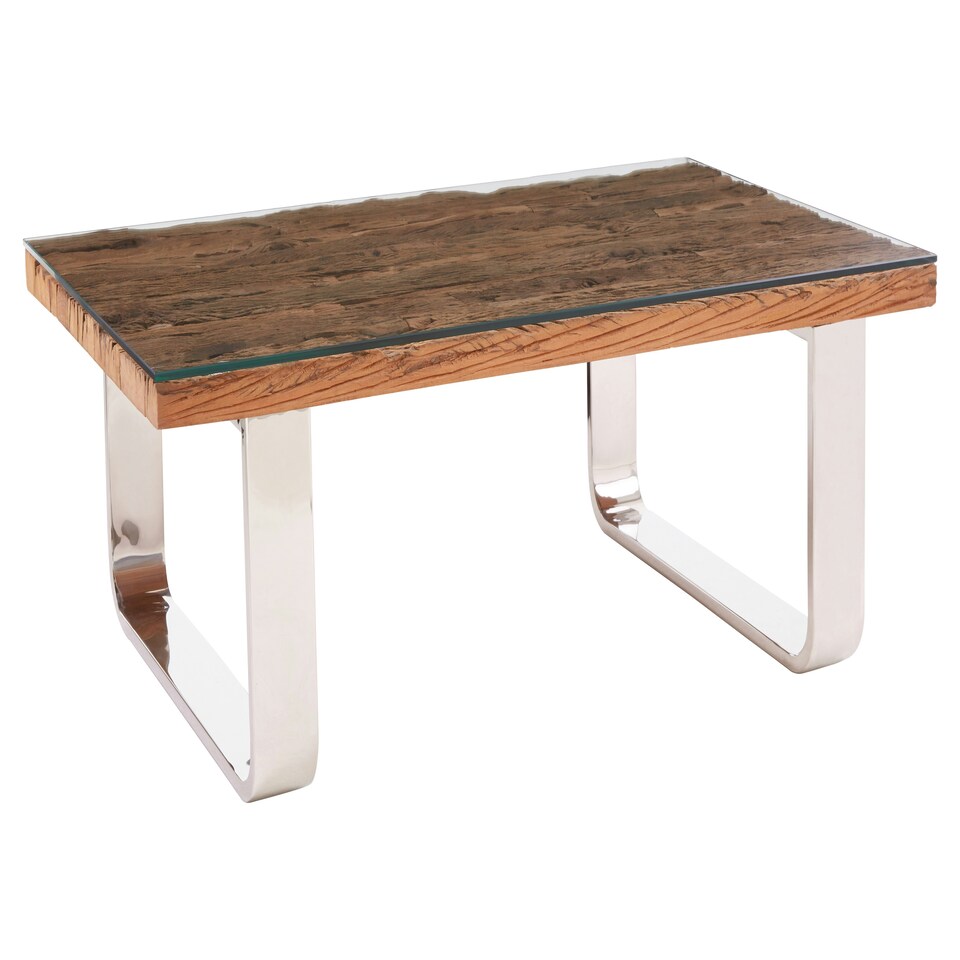 image 1 of Interiors by Premier Natural U Shaped Base Coffee Table Brown