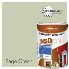 InsOpaint Kitchen & Bathroom Paint - Best Anti-Mould Protection, Insulating Walls & Ceilings - Sage Green