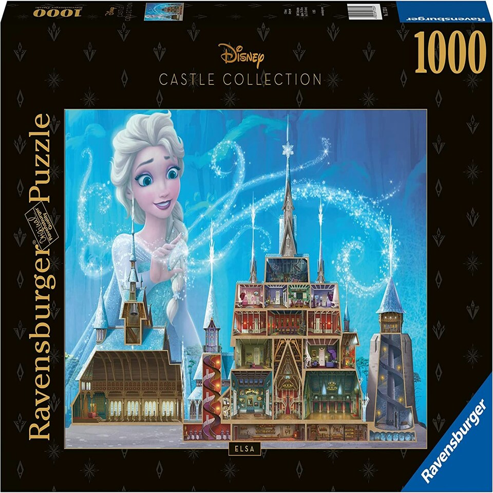 image 1 of Disney Castle Collection: Elsa Jigsaw Puzzle (1000 Pieces)