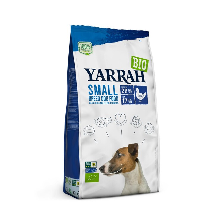 Yarrah - Organic Small Breed Dry Dog Food - 5Kg