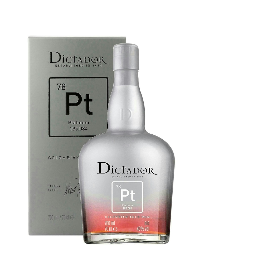image 1 of Dictador Platinum Rum