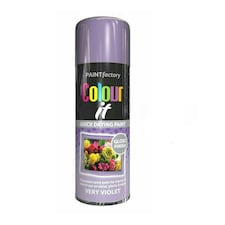 Primer Spray Paint Aerosol Auto Car Lacquer Wood Metal 400ml Purple