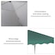image 6 of Outsunny 3x3(m) Pop Up Gazebo Marquee Tent for Garden w/ Carry Bag Grey