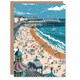 image 1 of Brighton Pier Beach Holiday Colourful Him Her Birthday Card