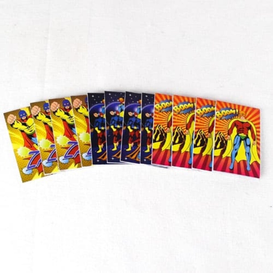Assorted Super Hero Mini Notebooks - Pack of 12