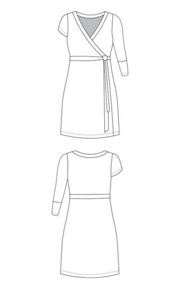 image 1 of Cashmerette Appleton Dress Paper Sewing Pattern – Women’s Dress, UK Sizes 0–16 (Uk 4–20), Easy
