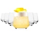 image 1 of LAV Lal Whiskey Glasses - 345ml - Clear - Pack of 6 Clear