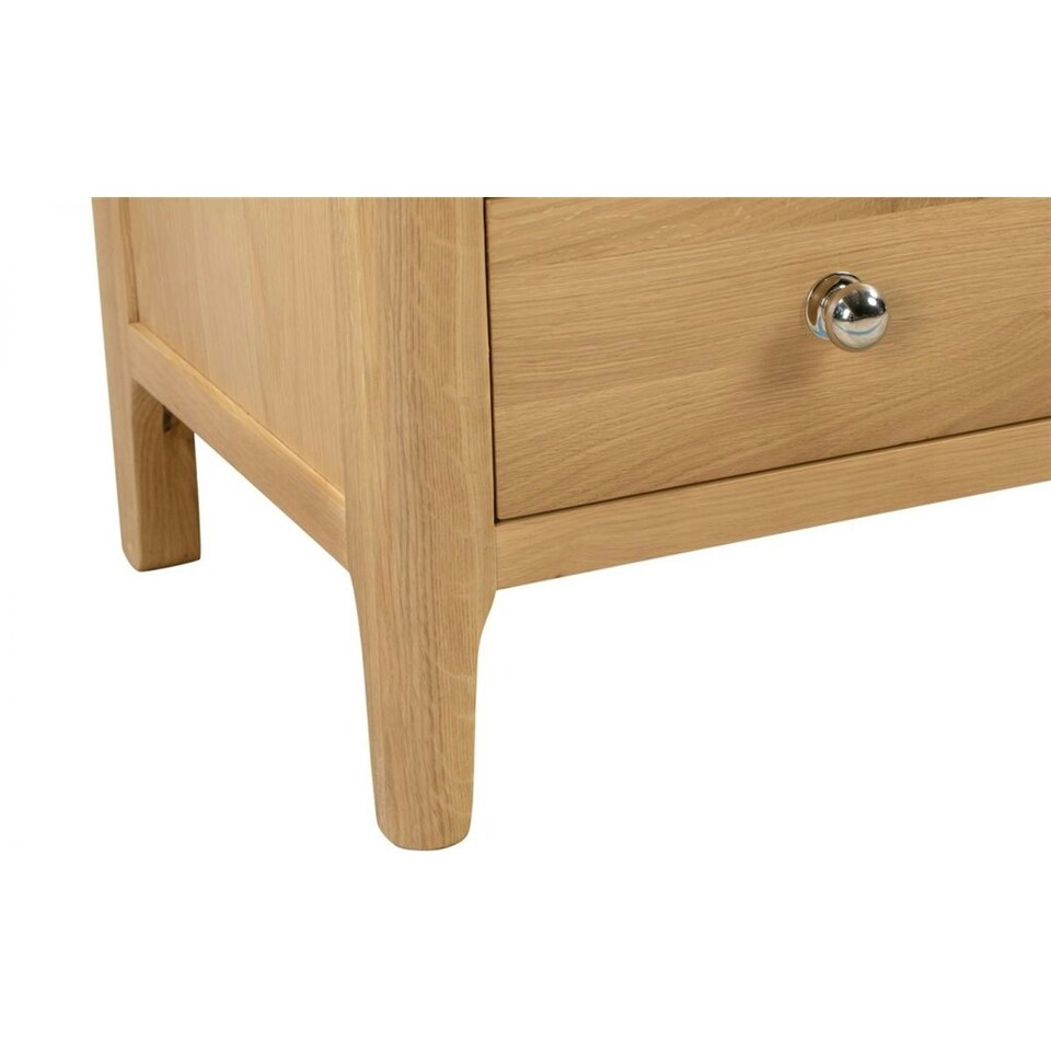 image 1 of Solid Oak 4+2 Drawer Chest