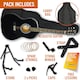 image 10 of 3rd Avenue Full Size Acoustic Guitar Premium Pack Brown