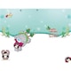 image 5 of Bear Wearing Novelty Hairband Granddaughter Christmas Card