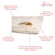 image 4 of Sew Easy Cotton/Polyester Wadding - White, Twin Size 182.9 x 228.6cm/ 72 x 90in, Soft, Durable, Washable