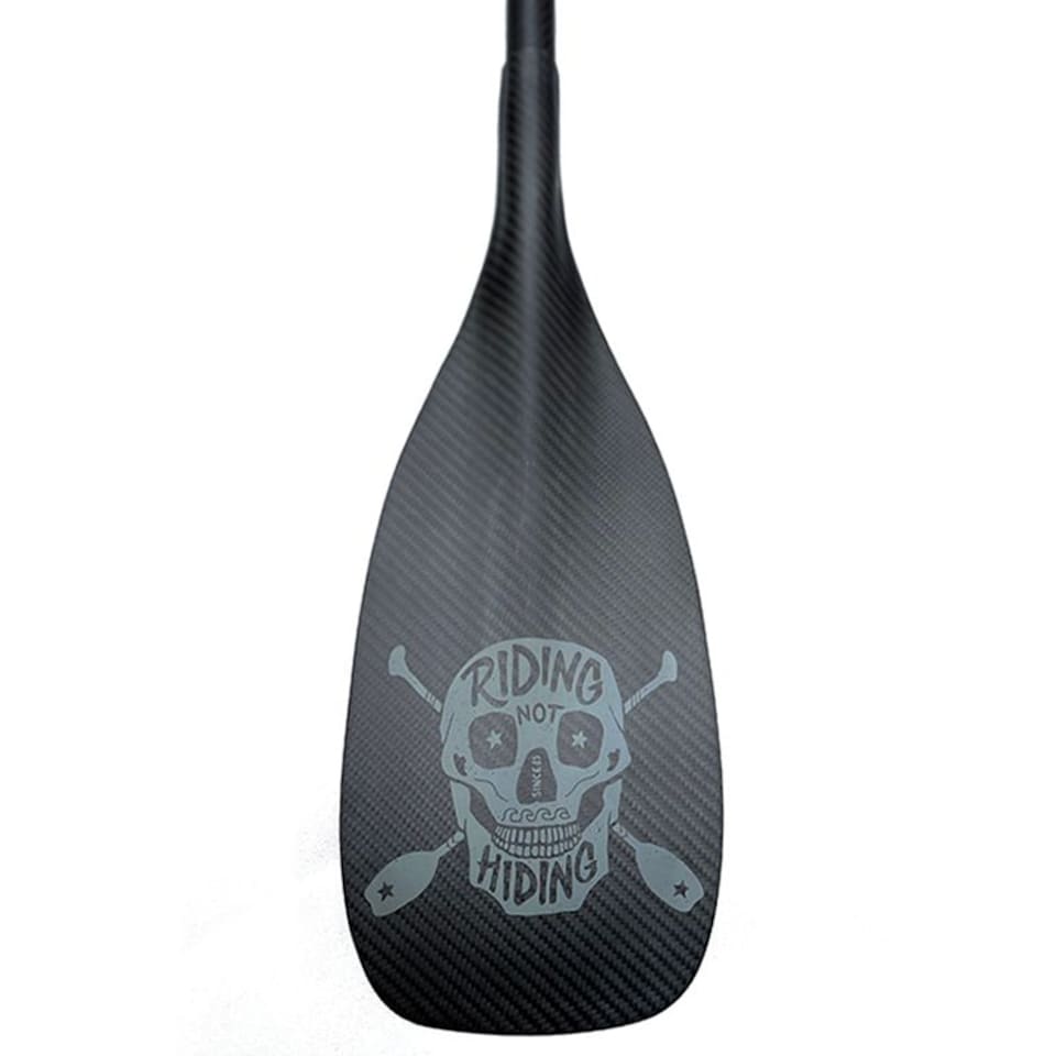 image 1 of Riding not Hiding Full Carbon 3-Piece Paddle | Black | Carbon | Standard
