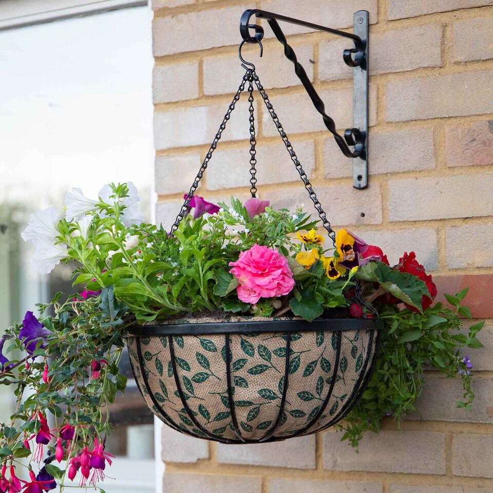 image 1 of Gardman Coco Printed Hanging Basket Liner 12in