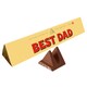 image 1 of Toblerone Best Dad Milk Chocolate Gift Bar 340g