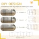 image 3 of PawHut 8-Panel DIY Dog Pen with Door for Indoor/Outdoor Use, 76cm High