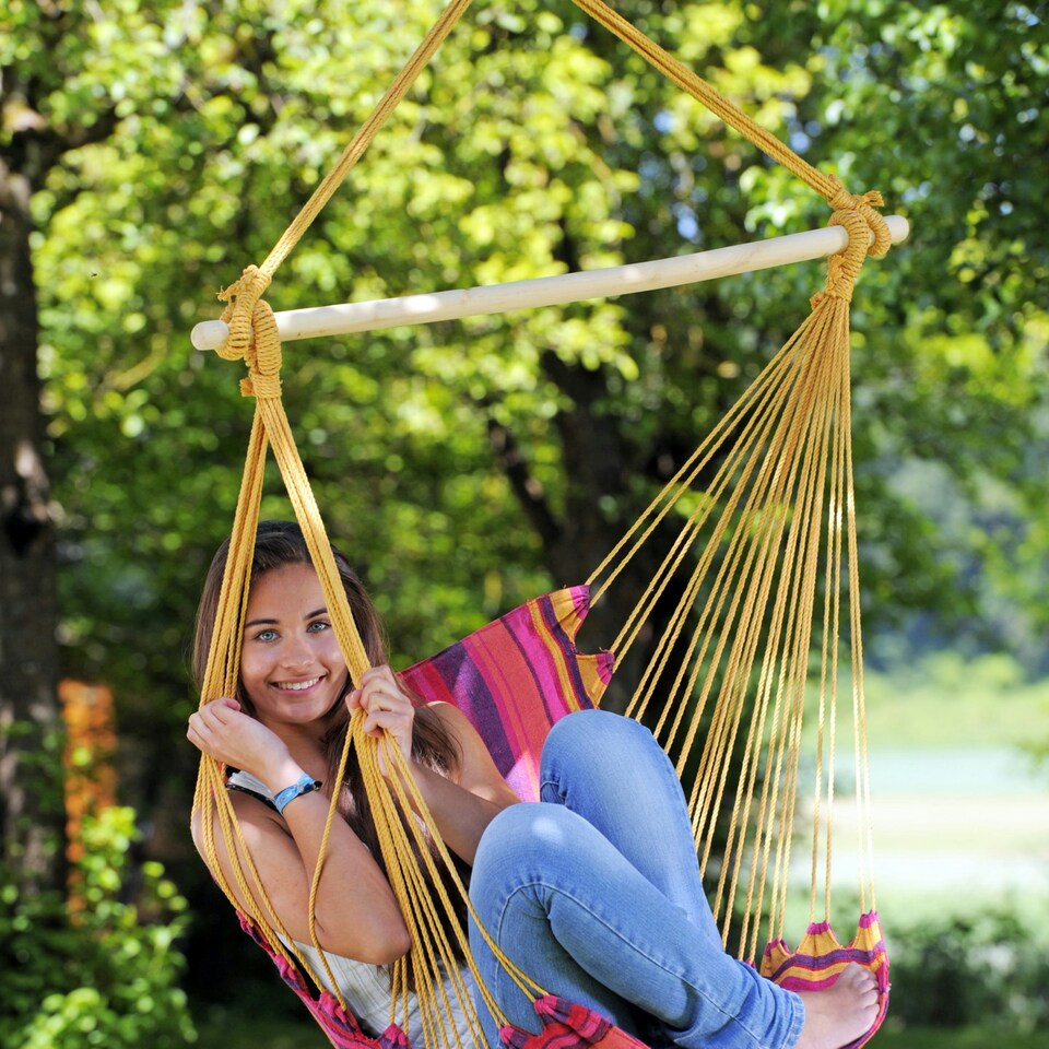 image 1 of Belize Vulcano Hammock Chair Multi | Vulcano