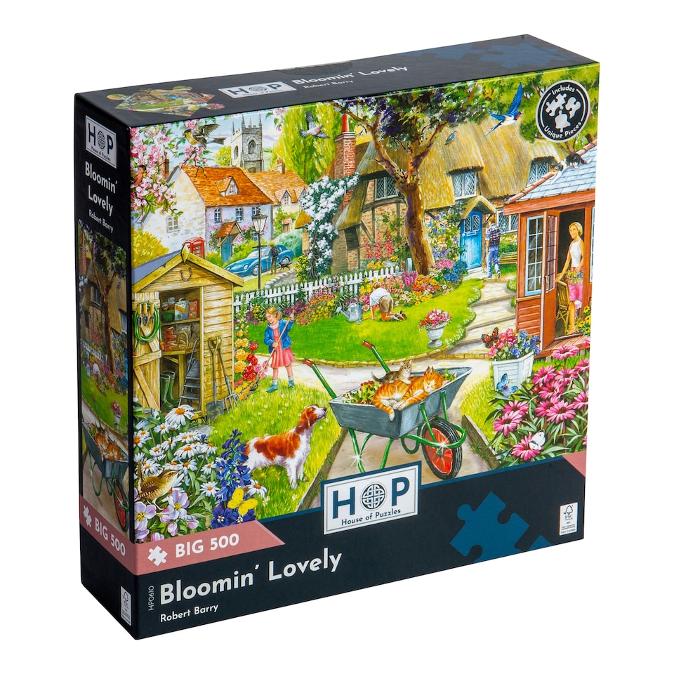 image 1 of Bloomin' Lovely BIG 500 Piece Jigsaw Puzzle