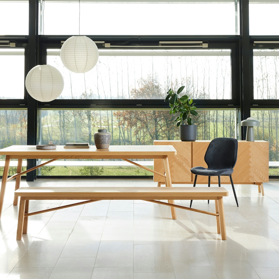 image 1 of Femke Dining Chair in Anthracite Set of 4