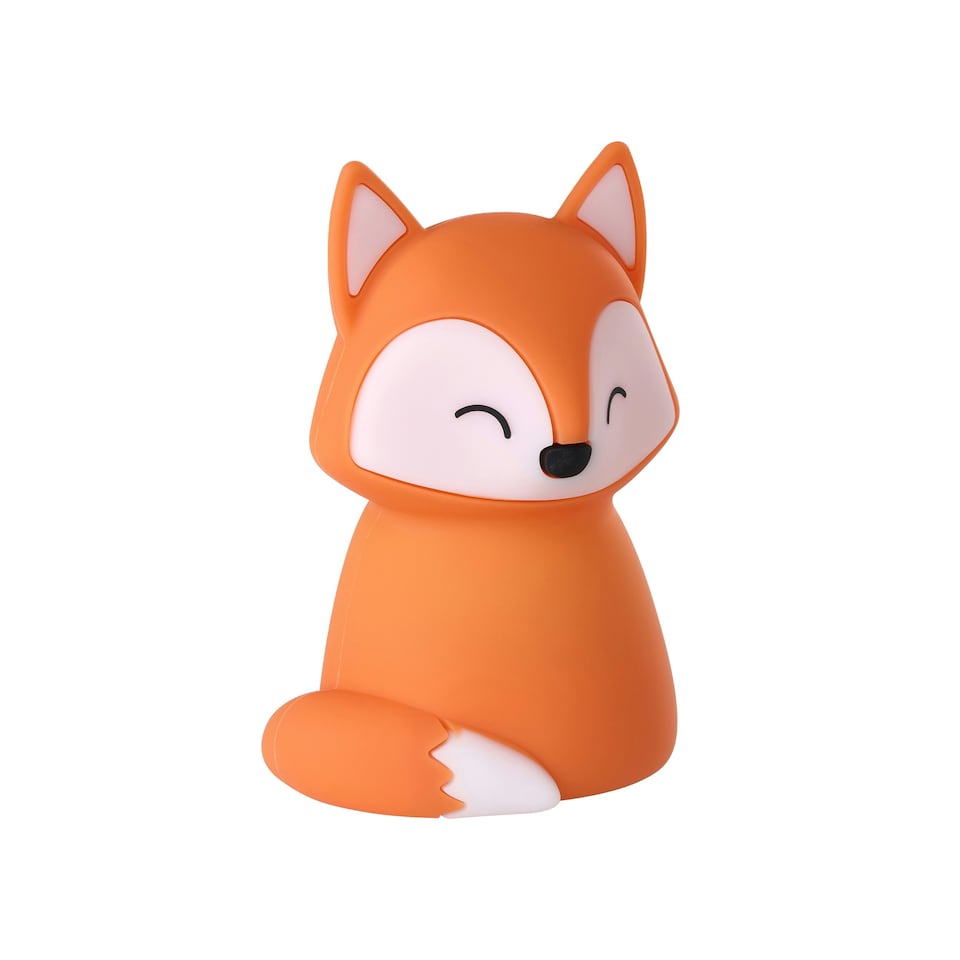 image 1 of EGLO Castellino Fox Night Light Table Lamp for Kids