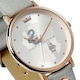 image 2 of Harry Potter Womens/Ladies Slytherin Leather Watch - Silver - One Size