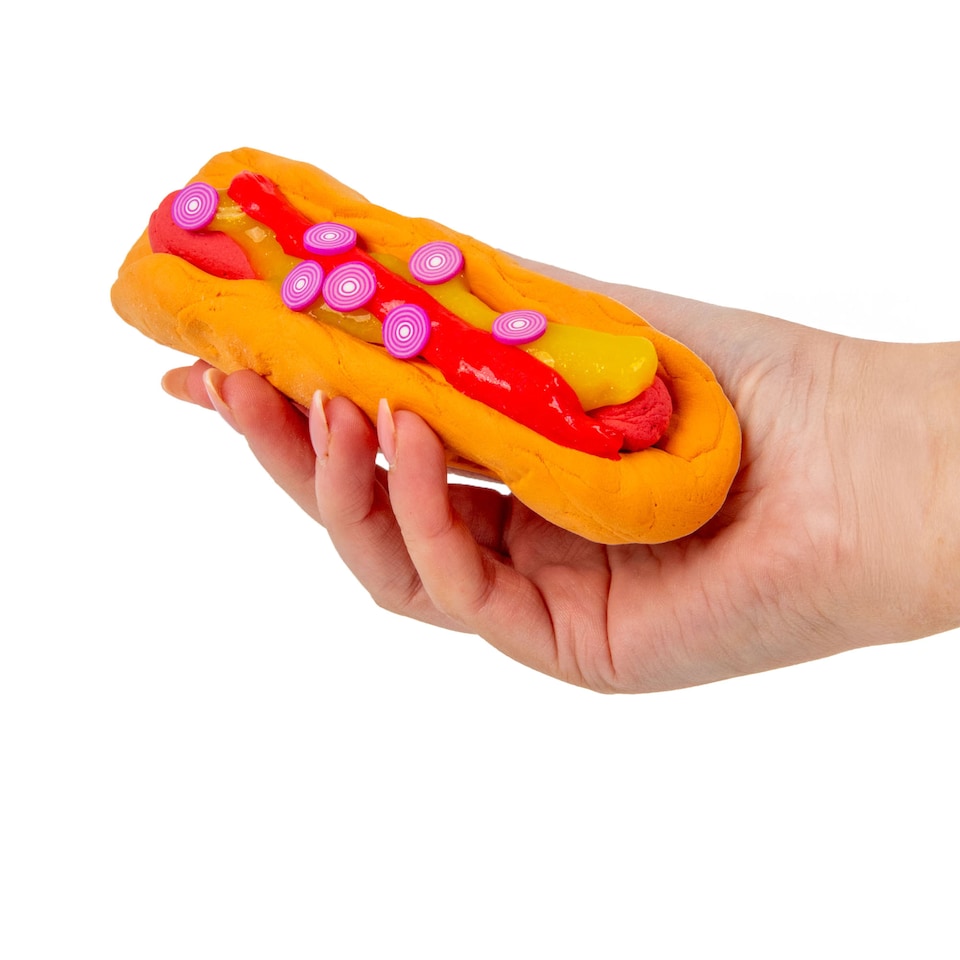 image 1 of Make Your Own Hot Dog Slime and Putty Set