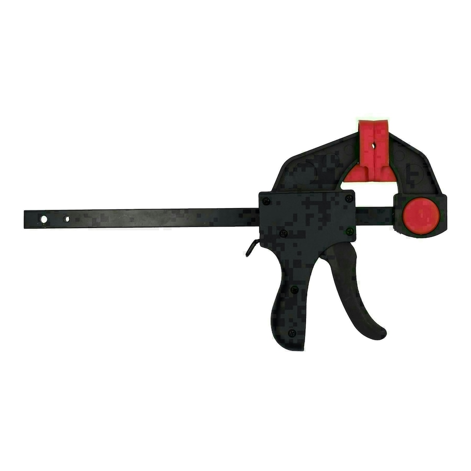 image 1 of 6" Quick Release Rapid Bar Clamp Holder Grip Spreader Speed Clamps 2 Pack