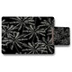image 1 of White Palm Trees on Black (Placemat & Coaster Set)