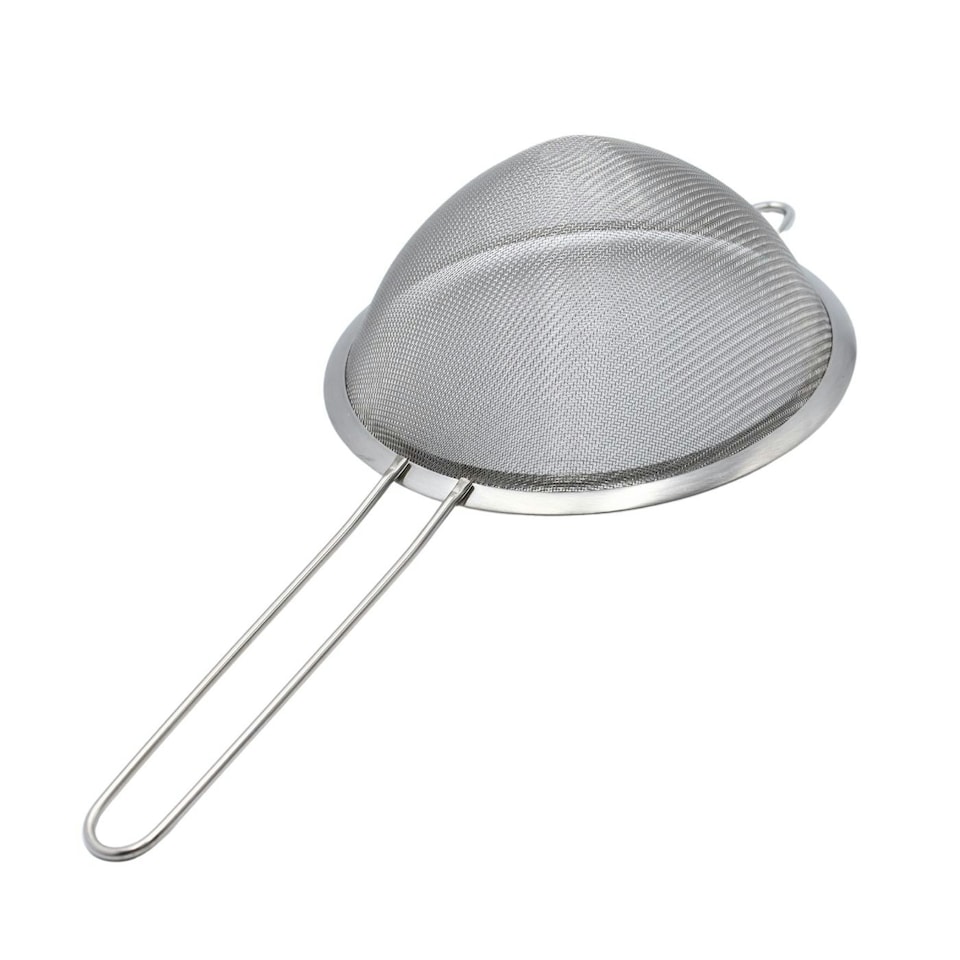 image 1 of Buckingham Stainless Steel Fine Mesh Conical Sieve Strainer 20 cm