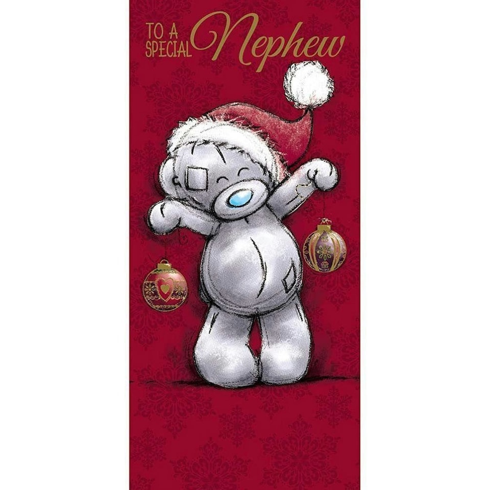 image 1 of Nephew Me to You Bear Christmas Card