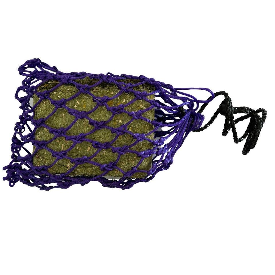 image 1 of Silvermoor Grassabix Horse Hay Net - Purple - One Size