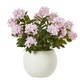 image 1 of Hill Interiors Hydrangea Artificial Potted Plant - Pink - 71cm x 55cm x 55cm