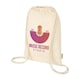 image 1 of Floso Odisha Organic Cotton Drawstring Bag | Multi | Natural | One Size | 1