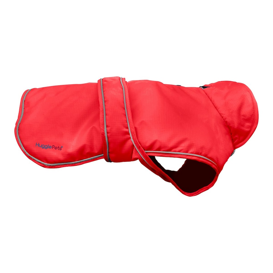 image 1 of HugglePets Arctic Armour Dog Coat Red | M
