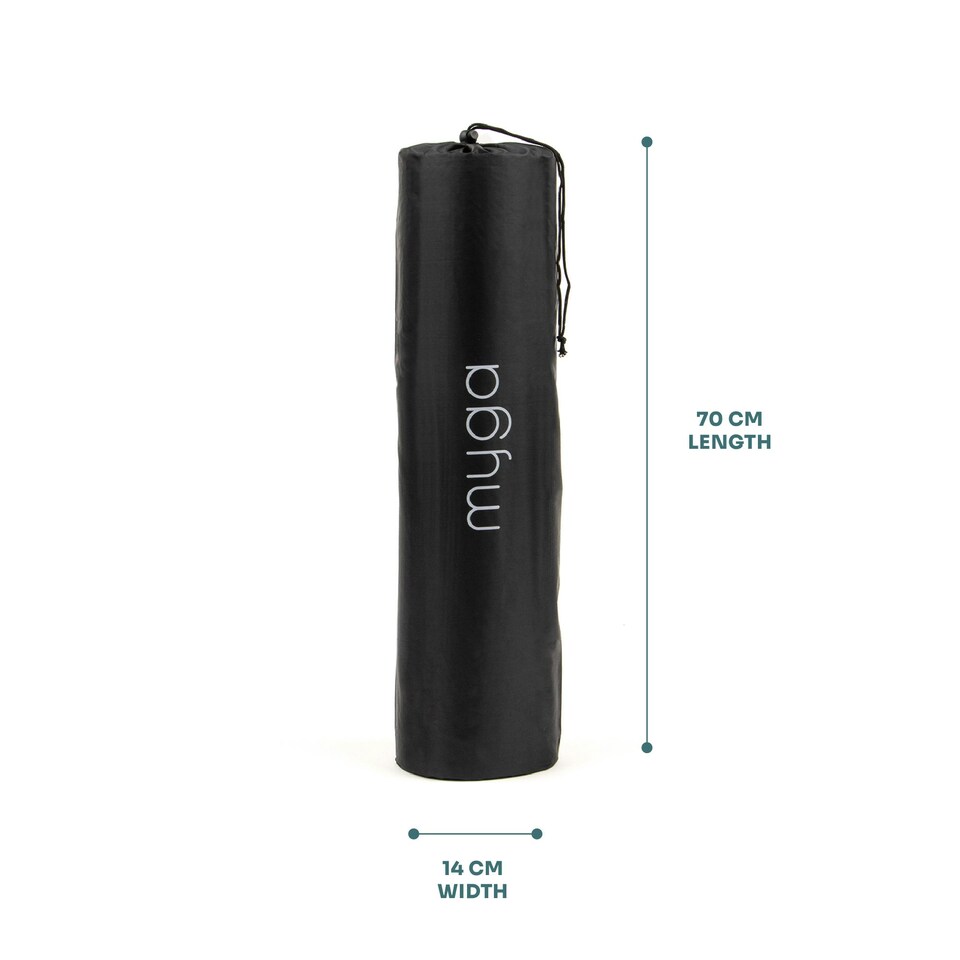 image 1 of Myga Black Yoga Mat Carry Bag