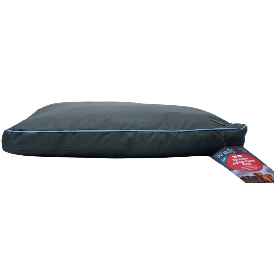 image 1 of Henry Wag Brecon Adventure Bed, Waterproof Pillow Bed, Size X-Large | Grey | Grey | XL | 1