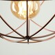 image 1 of ValueLights Retro Style Copper Metal Basket Cage Ceiling Pendant Light Shade