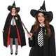 image 3 of Magician Fancy Dress Costume Kit - 6 Piece Set Black | One Size