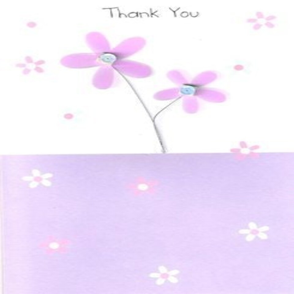 image 1 of Second Nature Luxury 3D Thank You Cards Handfinished
