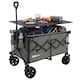 image 1 of MoverX 120L/150kg 2-in-1 Camping Tabletop Trolley / Table - Khaki