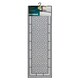 image 3 of JVL Avanti Machine Washable Entrance Doormat and Runner Set - Grey