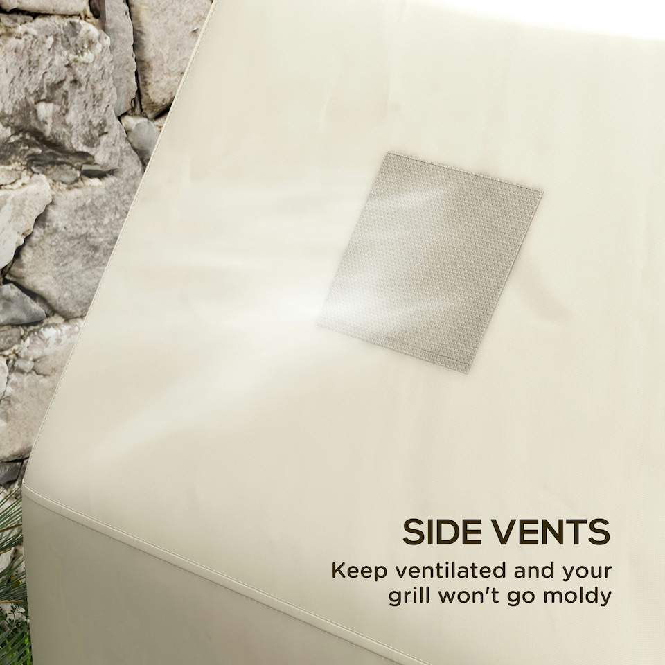 image 1 of Outsunny Barbecue Covers, Waterproof UV Protection Rip-Proof, 188 x 71 x 125cm