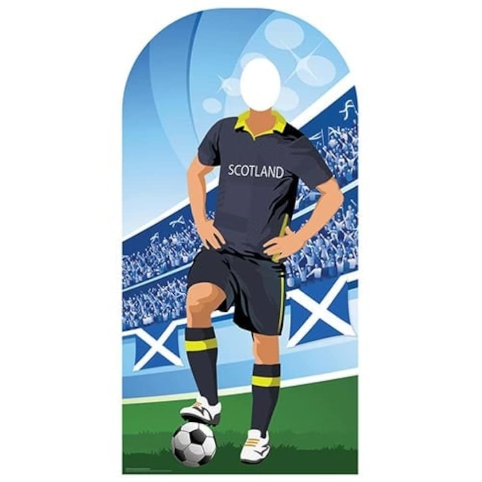 Scotland Football Stand-In Cardboard Cutout 190cm
