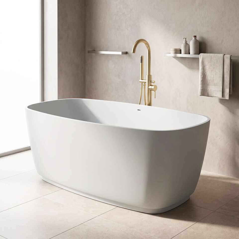 image 1 of Balterley Divita Bath 1495 x 720 (No Waste)