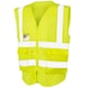 image 1 of SAFE-GUARD by Result Unisex Adult Executive Mesh Safety Hi-Vis Vest - Fluorescent Yellow - L