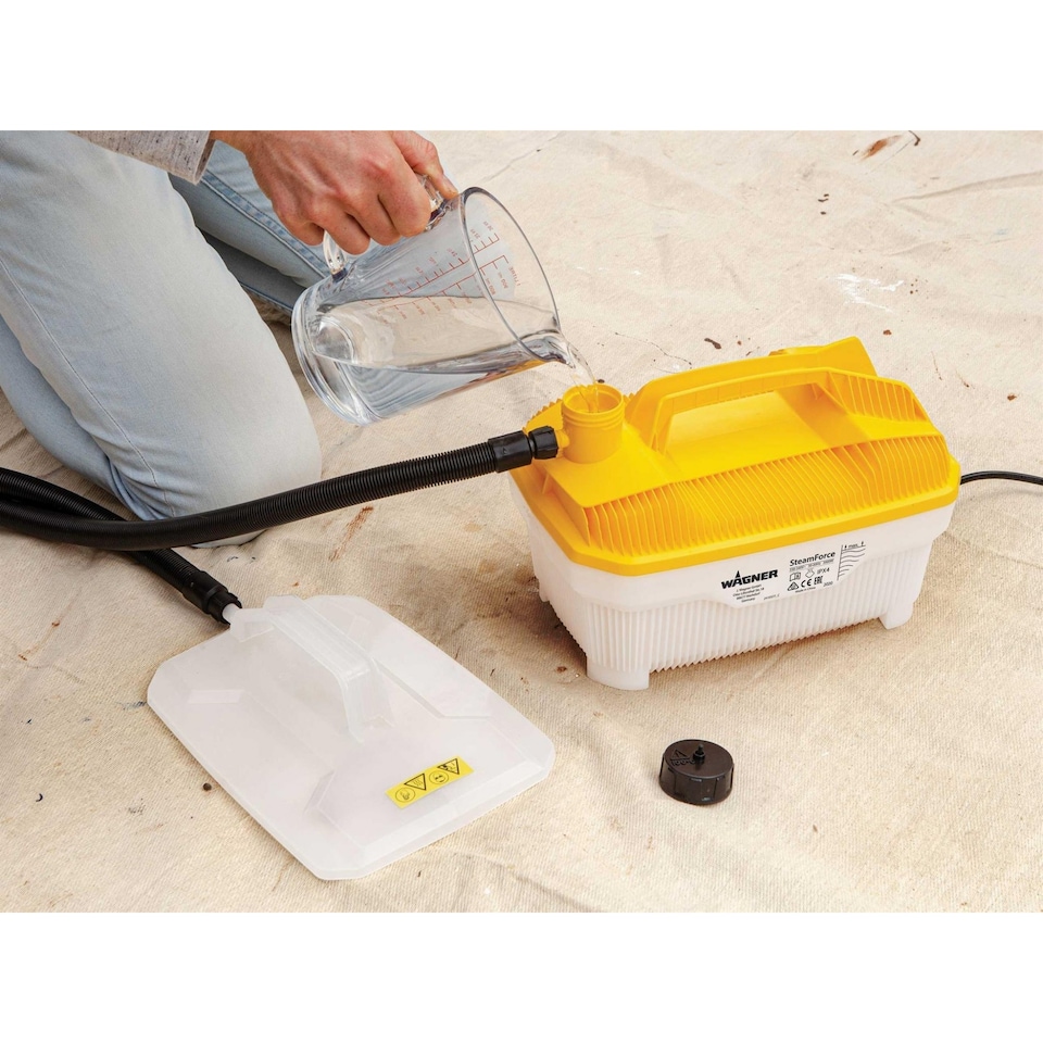image 1 of Wagner Steamforce Plus Wallpaper Stripper 2000w 240v (UK Plug) | Multi | Multi Colour | One Size | 1