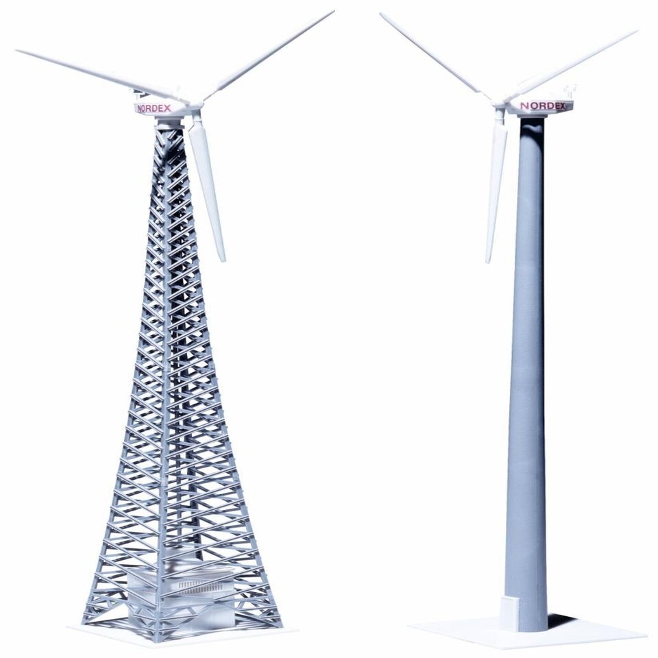 image 1 of GM Structures Fordhampton Wind Farm Kit
