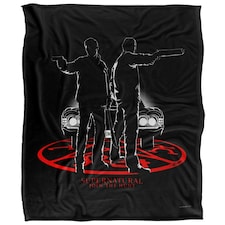 Supernatural Silhouette Blanket - Multicoloured - One Size