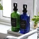 image 7 of Harbour Housewares Glass Soap Dispensers - 500ml - Blue - Pack of 2