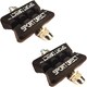 image 1 of Sport Direct Set x 2 46mm Bicycle Bike BMX Brake Blocks/Pads